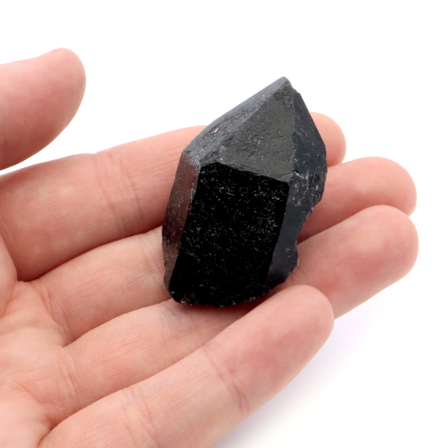 モリオン 黒水晶 原石 ポイント 山東省産 1点物 浄化 魔除け 天然石 パワーストーン