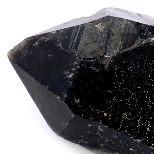 モリオン 黒水晶 原石 ポイント 山東省産 1点物 浄化 魔除け 天然石 パワーストーン
