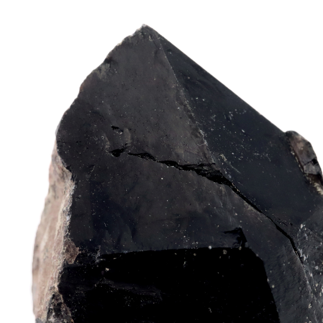 モリオン 黒水晶 原石 ポイント 山東省産 1点物 浄化 魔除け 天然石 パワーストーン