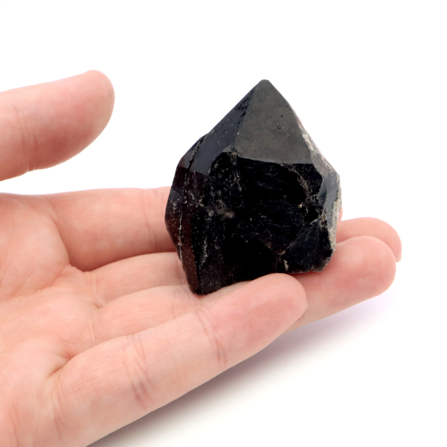 モリオン 黒水晶 原石 ポイント 山東省産 1点物 浄化 魔除け 天然石 パワーストーン
