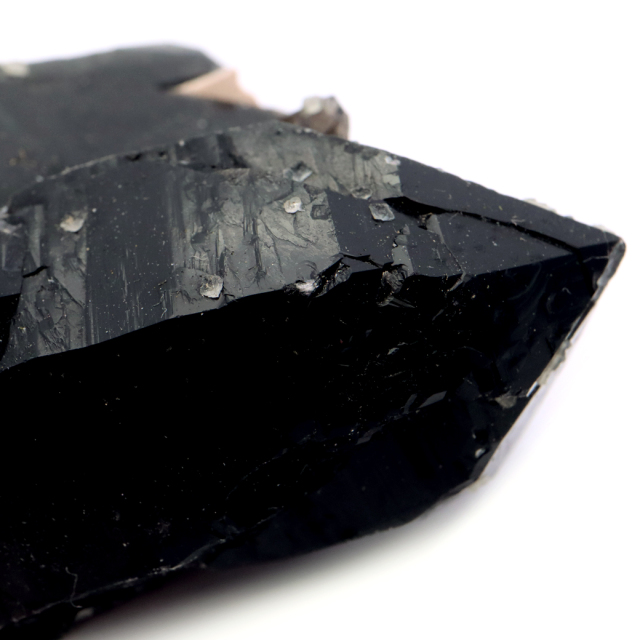 モリオン 黒水晶 原石 ポイント 山東省産 1点物 浄化 魔除け 天然石 パワーストーン