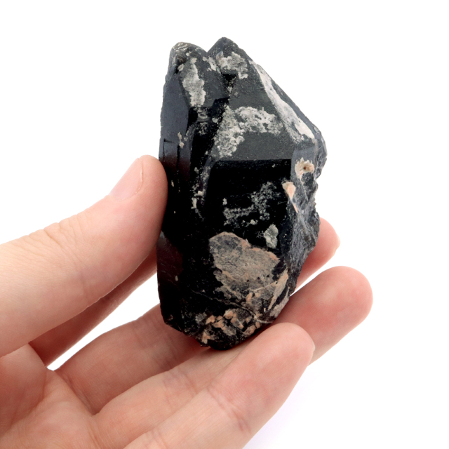 モリオン 黒水晶 原石 ポイント 山東省産 1点物 浄化 魔除け 天然石 パワーストーン