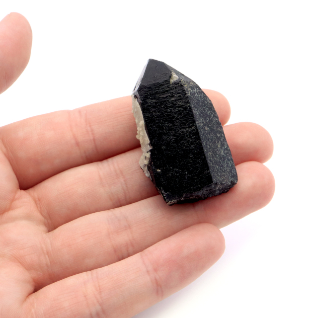 モリオン 黒水晶 原石 ポイント 山東省産 1点物 浄化 魔除け 天然石 パワーストーン