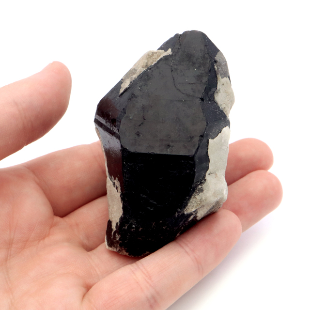 モリオン 黒水晶 原石 ポイント 山東省産 1点物 浄化 魔除け 天然石 パワーストーン