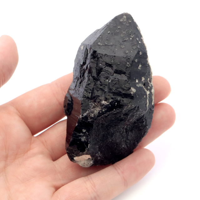 モリオン 黒水晶 原石 ポイント 山東省産 1点物 浄化 魔除け 天然石 パワーストーン