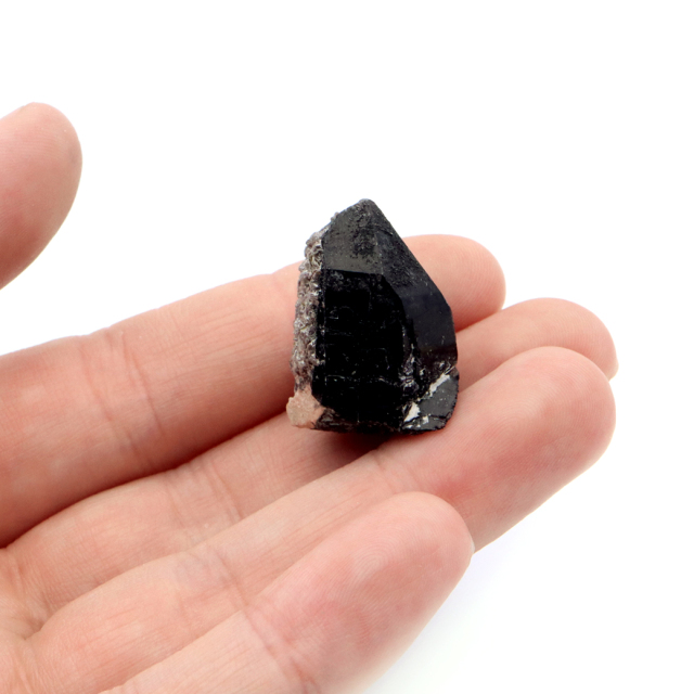 モリオン 黒水晶 原石 ポイント 山東省産 1点物 浄化 魔除け 天然石 パワーストーン
