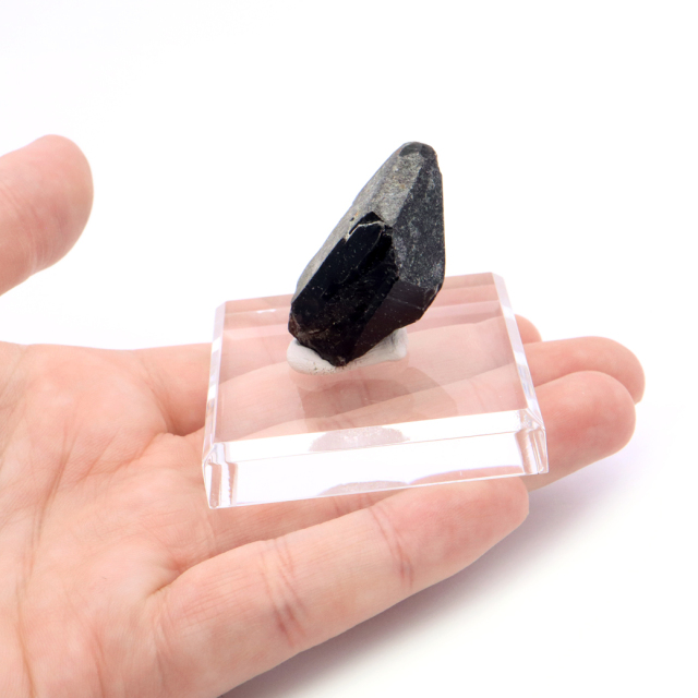 モリオン 黒水晶 原石 ポイント 山東省産 1点物 浄化 魔除け 天然石 パワーストーン