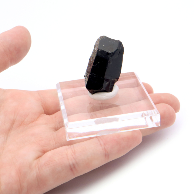 モリオン 黒水晶 原石 ポイント 山東省産 1点物 浄化 魔除け 天然石 パワーストーン