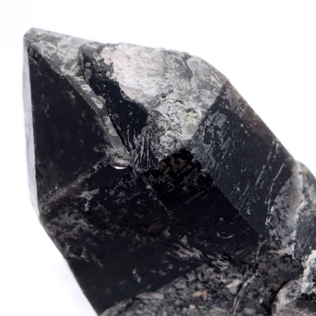 モリオン 黒水晶 原石 ポイント 山東省産 1点物 浄化 魔除け 天然石 パワーストーン