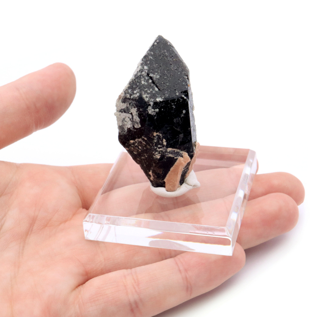 モリオン 黒水晶 原石 ポイント 山東省産 1点物 浄化 魔除け 天然石 パワーストーン