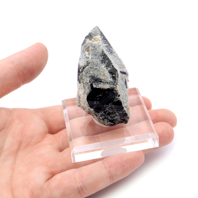 モリオン 黒水晶 原石 ポイント 山東省産 1点物 浄化 魔除け 天然石 パワーストーン