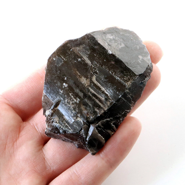 山東省産 モリオン 黒水晶 原石 浄化 魔除け 天然石 パワーストーン