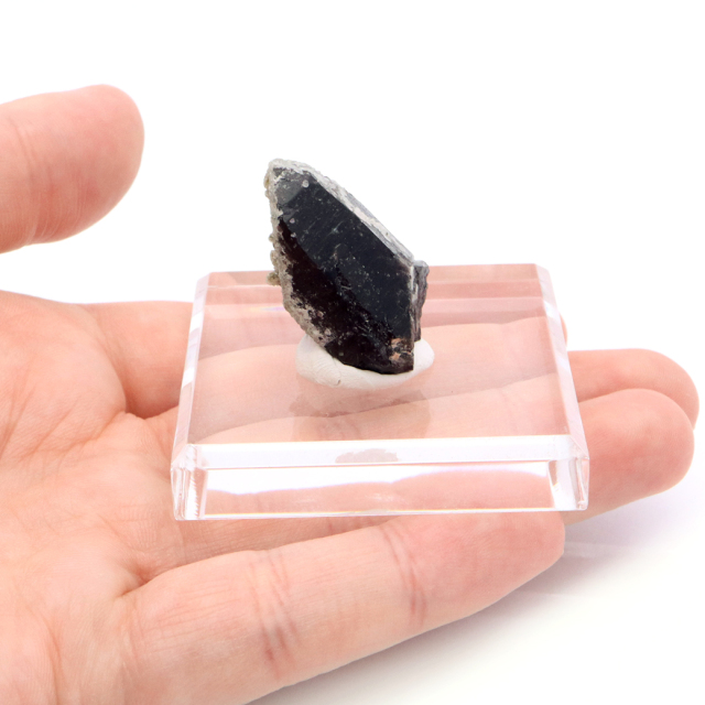 モリオン 黒水晶 原石 ポイント 山東省産 1点物 浄化 魔除け 天然石 パワーストーン