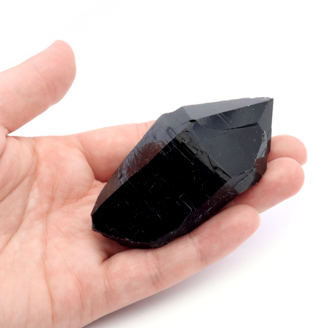 モリオン 黒水晶 原石 ポイント 山東省産 1点物 浄化 魔除け 天然石 パワーストーン