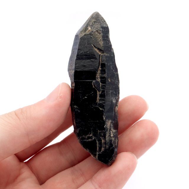 モリオン 黒水晶 原石 ポイント 山東省産 1点物 浄化 魔除け 天然石 パワーストーン