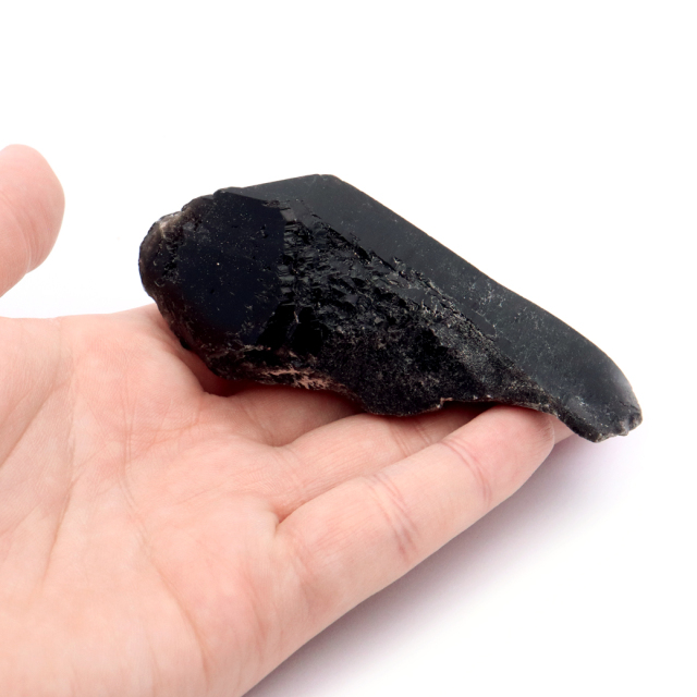モリオン 黒水晶 原石 ポイント 山東省産 1点物 浄化 魔除け 天然石 パワーストーン