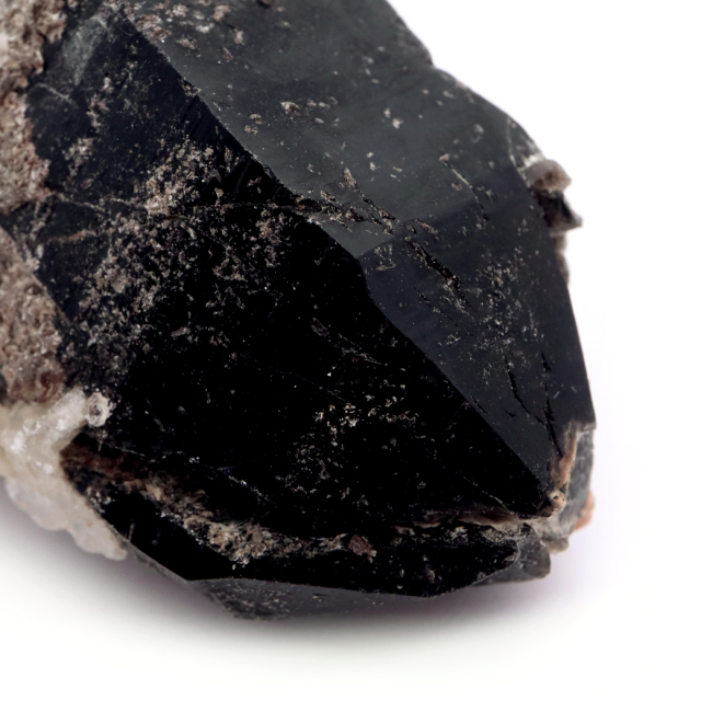モリオン 黒水晶 原石 ポイント 山東省産 1点物 浄化 魔除け 天然石 パワーストーン