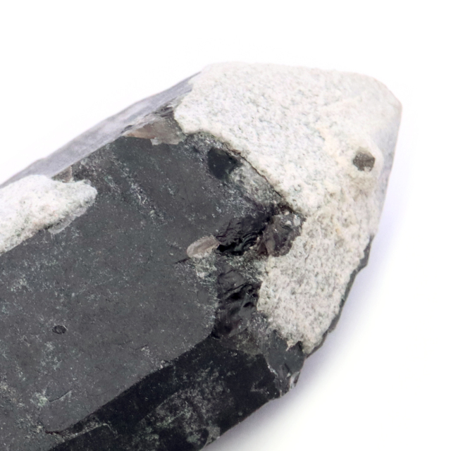 モリオン 黒水晶 原石 ポイント 山東省産 1点物 浄化 魔除け 天然石 パワーストーン