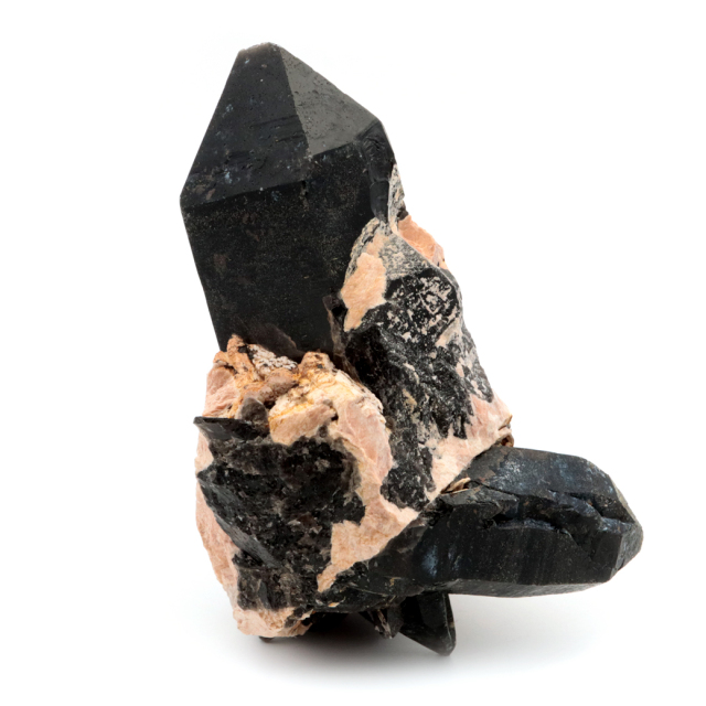 モリオン 黒水晶 原石 ポイント 山東省産 1点物 浄化 魔除け 天然石 パワーストーン