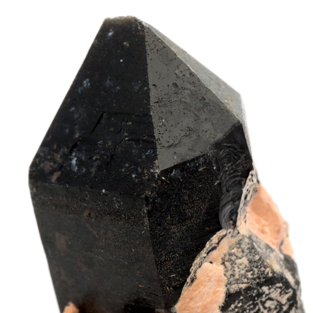モリオン 黒水晶 原石 ポイント 山東省産 1点物 浄化 魔除け 天然石 パワーストーン