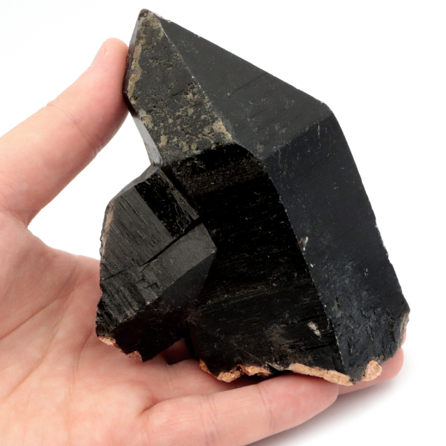 モリオン 黒水晶 原石 ポイント 山東省産 1点物 浄化 魔除け 天然石 パワーストーン