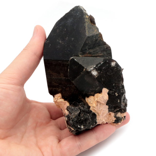 モリオン 黒水晶 原石 ポイント 山東省産 1点物 浄化 魔除け 天然石 パワーストーン