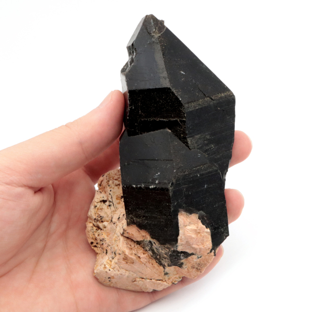 モリオン 黒水晶 原石 ポイント 山東省産 1点物 浄化 魔除け 天然石 パワーストーン