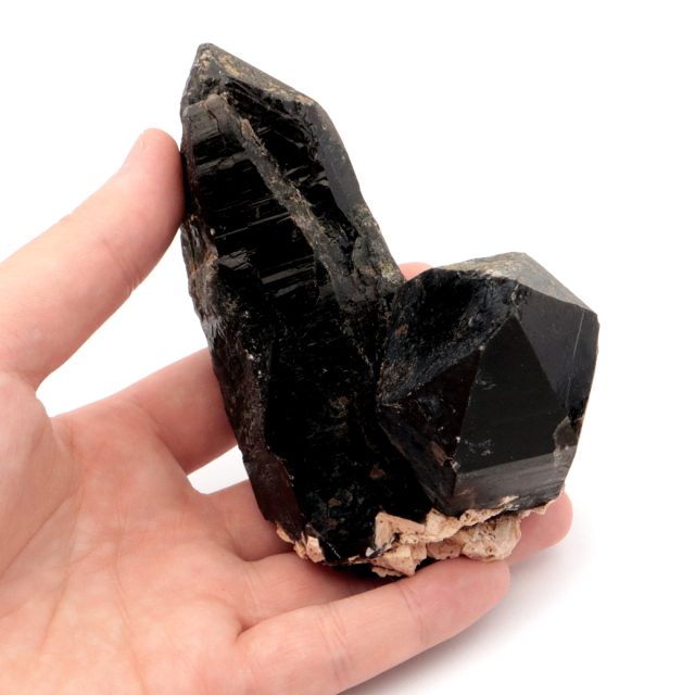 モリオン 黒水晶 原石 ポイント 山東省産 1点物 浄化 魔除け 天然石 パワーストーン