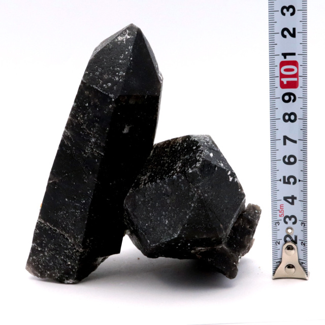 モリオン 黒水晶 原石 ポイント 山東省産 1点物 浄化 魔除け 天然石 パワーストーン
