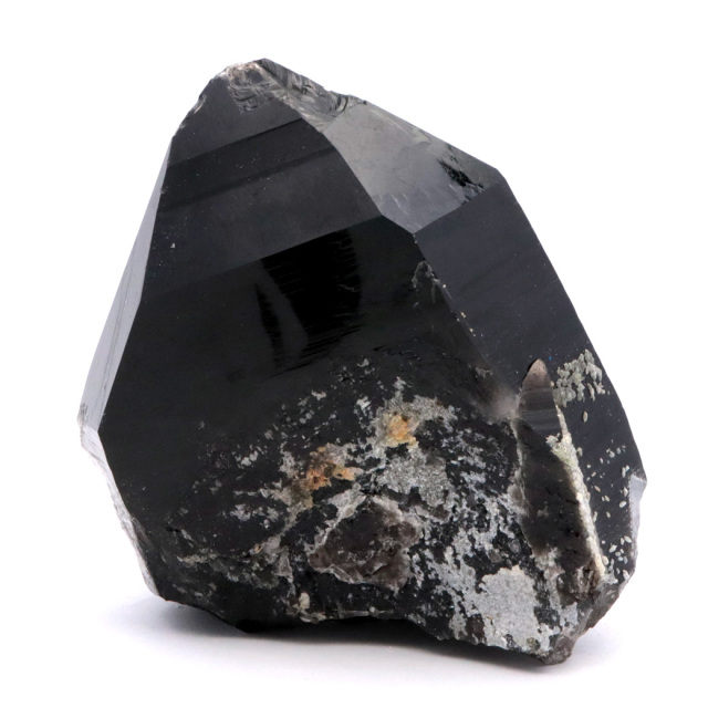 モリオン 黒水晶 原石 ポイント 山東省産 1点物 浄化 魔除け 天然石 パワーストーン