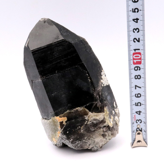 モリオン 黒水晶 原石 ポイント 山東省産 1点物 浄化 魔除け 天然石 パワーストーン