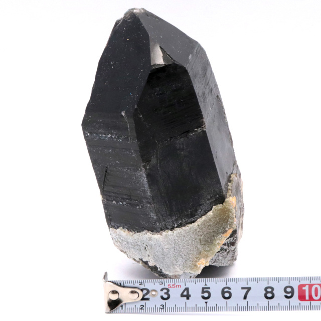 モリオン 黒水晶 原石 ポイント 山東省産 1点物 浄化 魔除け 天然石 パワーストーン