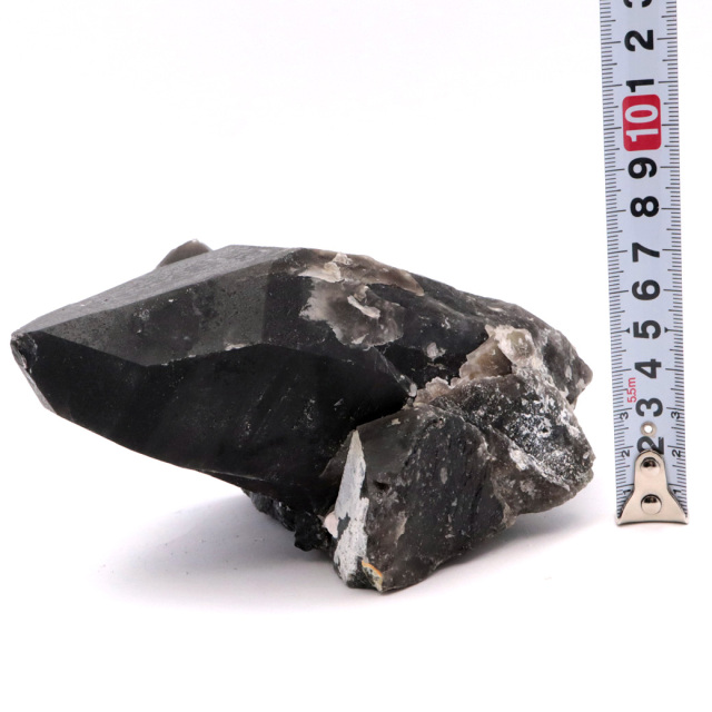 モリオン 黒水晶 原石 ポイント 山東省産 1点物 浄化 魔除け 天然石 パワーストーン
