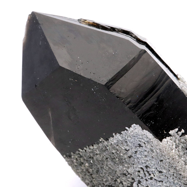 モリオン 黒水晶 原石 ポイント 山東省産 1点物 浄化 魔除け 天然石 パワーストーン