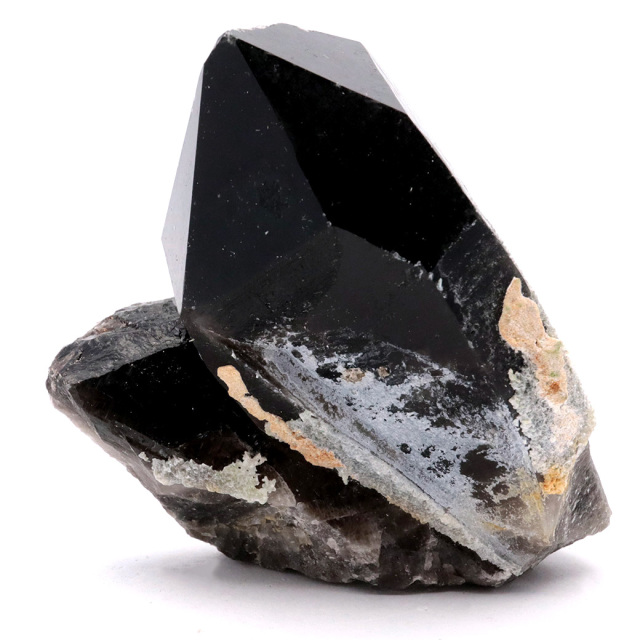 モリオン 黒水晶 原石 ポイント 山東省産 1点物 浄化 魔除け 天然石 パワーストーン