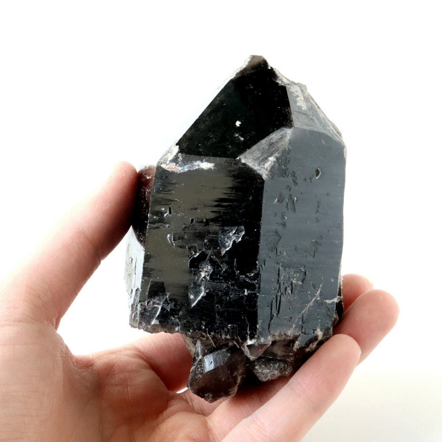 山東省産 モリオン 黒水晶 原石 浄化 魔除け 天然石 パワーストーン