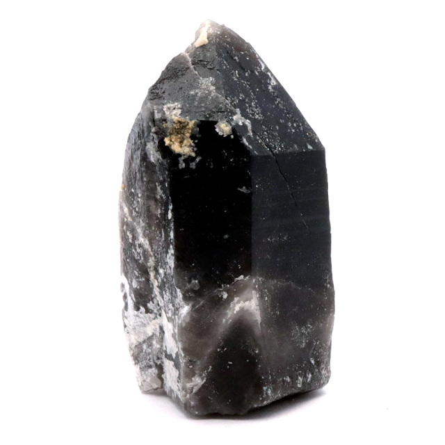 モリオン 黒水晶 原石 ポイント 山東省産 1点物 浄化 魔除け 天然石 パワーストーン