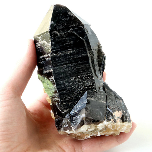 山東省産 モリオン 黒水晶 原石 浄化 魔除け 天然石 パワーストーン