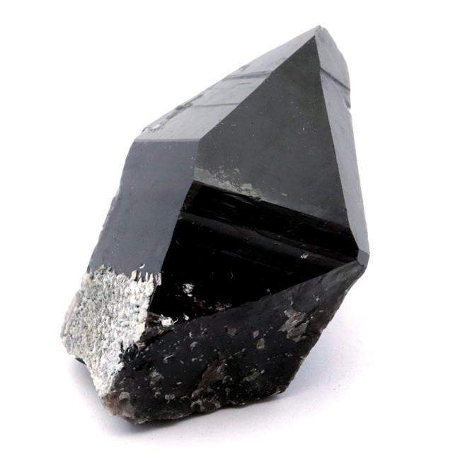 モリオン 黒水晶 原石 ポイント 山東省産 1点物 浄化 魔除け 天然石 パワーストーン