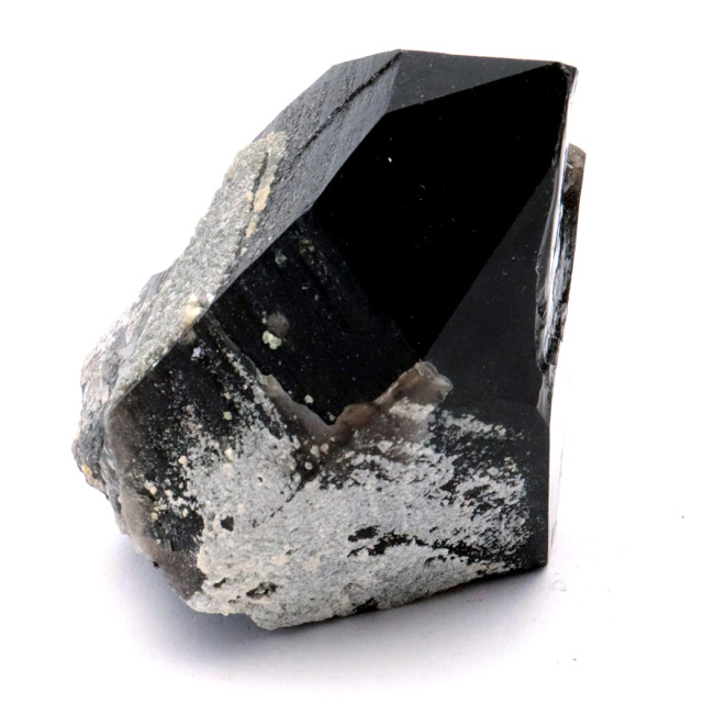 モリオン 黒水晶 原石 ポイント 山東省産 1点物 浄化 魔除け 天然石 パワーストーン