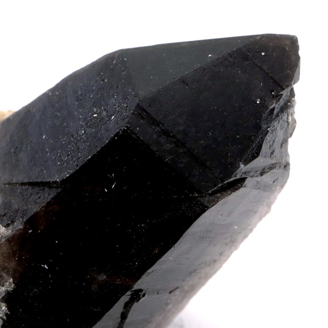 モリオン 黒水晶 原石 ポイント 山東省産 1点物 浄化 魔除け 天然石 パワーストーン