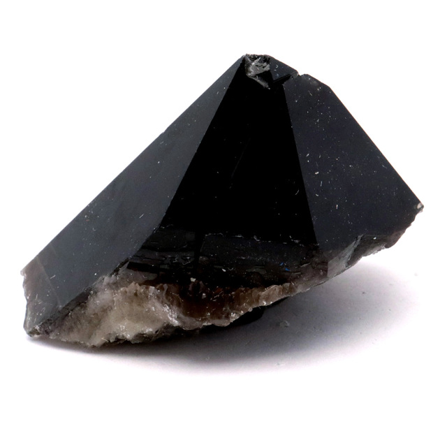 モリオン 黒水晶 原石 ポイント 山東省産 1点物 浄化 魔除け 天然石 パワーストーン