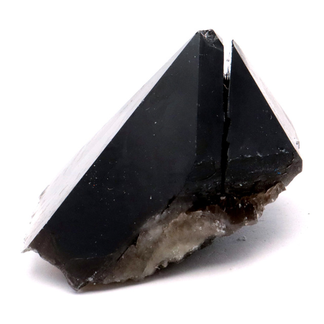 モリオン 黒水晶 原石 ポイント 山東省産 1点物 浄化 魔除け 天然石 パワーストーン