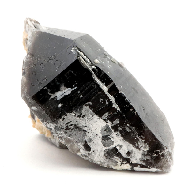 モリオン 黒水晶 原石 ポイント 山東省産 1点物 浄化 魔除け 天然石 パワーストーン