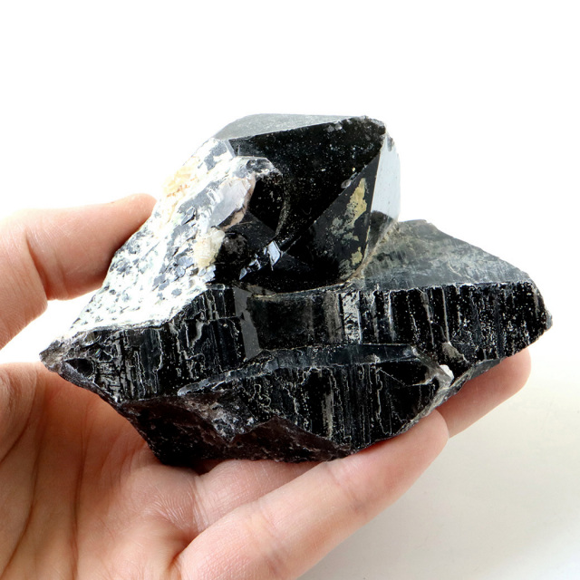 山東省産 モリオン 黒水晶 原石 浄化 魔除け 天然石 パワーストーン