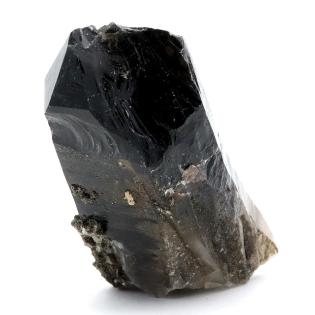 モリオン 黒水晶 原石 ポイント 山東省産 1点物 浄化 魔除け 天然石 パワーストーン