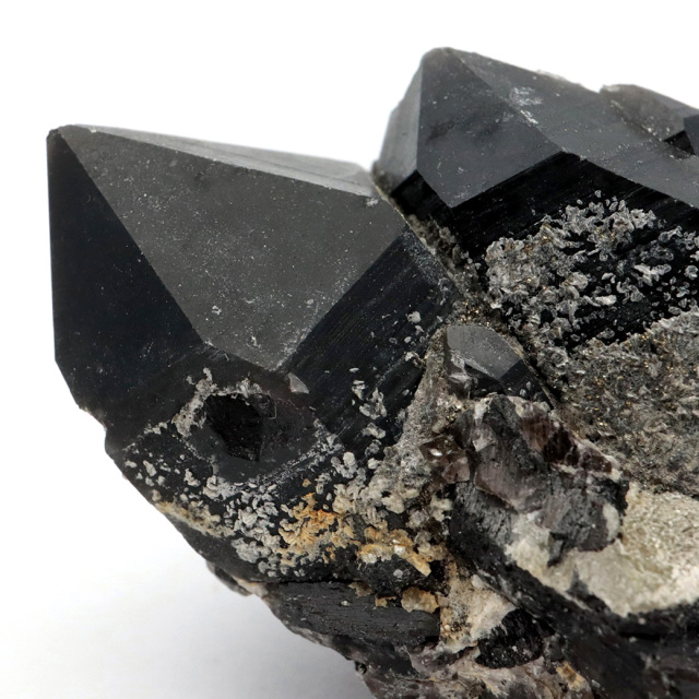 モリオン 黒水晶 原石 ポイント 山東省産 1点物 浄化 魔除け 天然石 パワーストーン