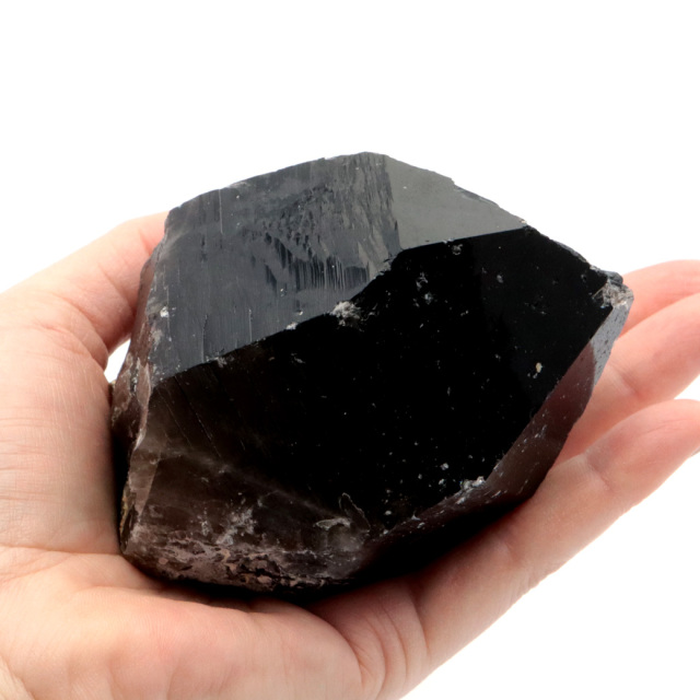 モリオン 黒水晶 原石 ポイント 山東省産 1点物 浄化 魔除け 天然石 パワーストーン