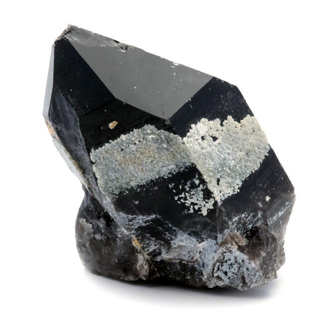 モリオン 黒水晶 原石 ポイント 山東省産 1点物 浄化 魔除け 天然石 パワーストーン