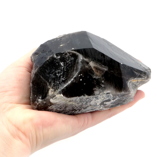 モリオン 黒水晶 原石 ポイント 山東省産 1点物 浄化 魔除け 天然石 パワーストーン